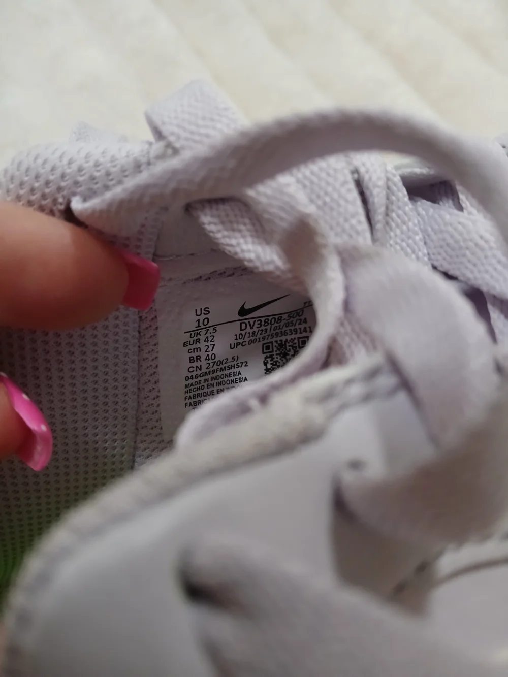 Nike Air Force 1 Low - Light Lavender/White Women's Sneakers